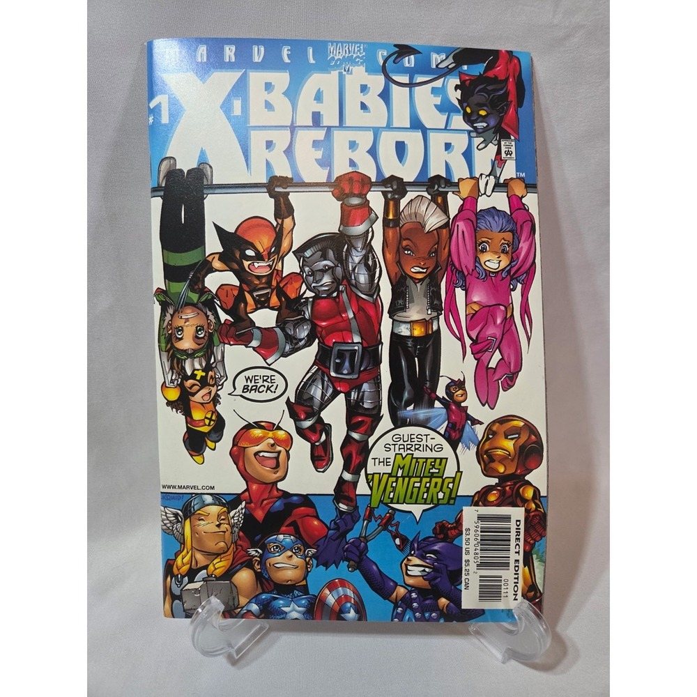 Marvel X-Babies Reborn #1 2000 Direct Edition Comic Book Mighty Avengers NM
